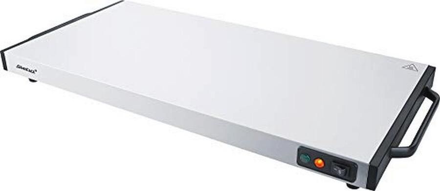 Warmhoudplaat 60 x 30 cm Korte Opwarmtijd en Stroomloos Ondersteuning voor Buffetten