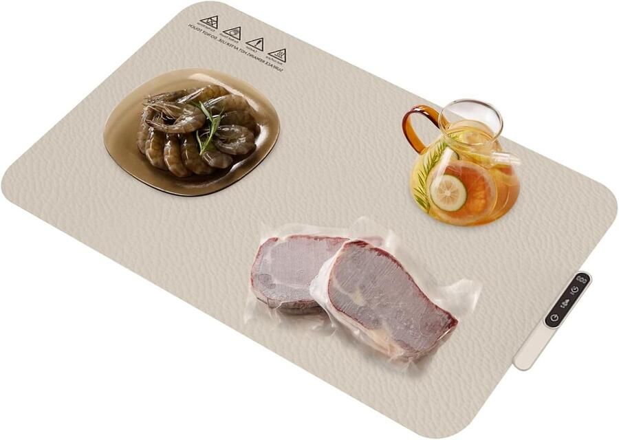 Voedselverwarmingsmat Opwarmmat Voedsel Eten Warm Houden Uniforme Verwarmingstechnologie 60x38cm Romig
