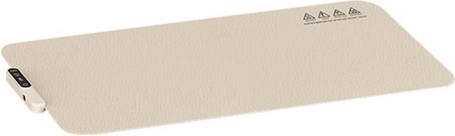 Warmhoudplaat Verwarmingsmat Buffet Thuis Oprolbaar En Opvouwbaar 60x38cm Romig