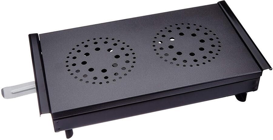 Warmhoudplaat voor gerechten met theelichtjes ideaal voor diner en buffet