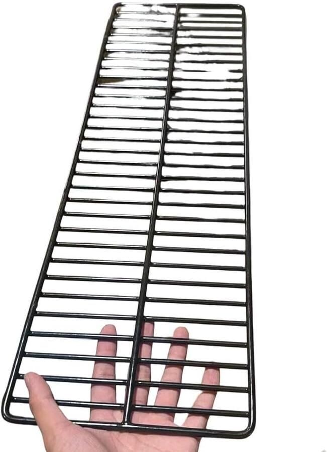 Warmhoudrek Grill Extra Groot Oppervlak Buiten Koken Ovenachtige Functionaliteit 45x30cm Zwart