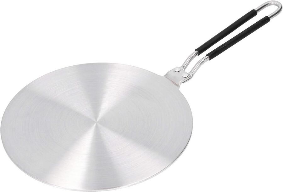 Warmte diffuser Inductieplaat converter Gelijkmatig koken Roestvrij staal siliconen 23x40 cm Metaal