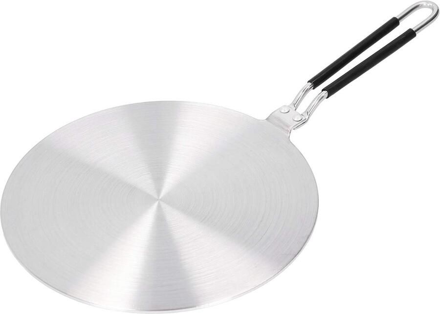 Warmte Diffuser Inductieplaat Keukengerei Gelijkmatig Koken Roestvrij Staal 24 cm Zilver