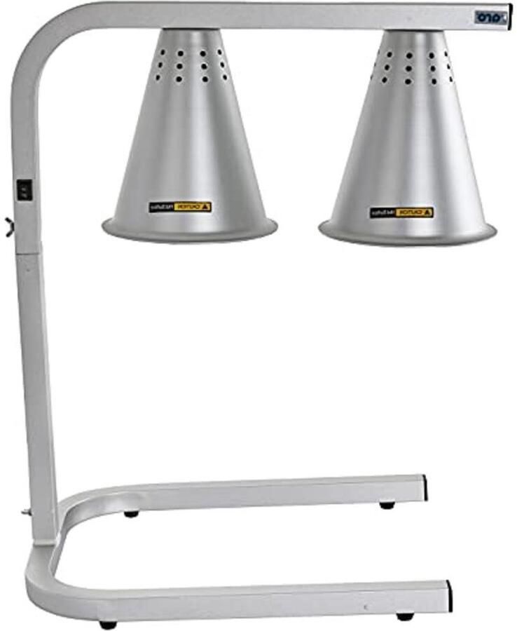 Warmtelamp Infraroodlamp Horeca Verwarmen In hoogte verstelbaar 51 x 44 x 22 cm Wit