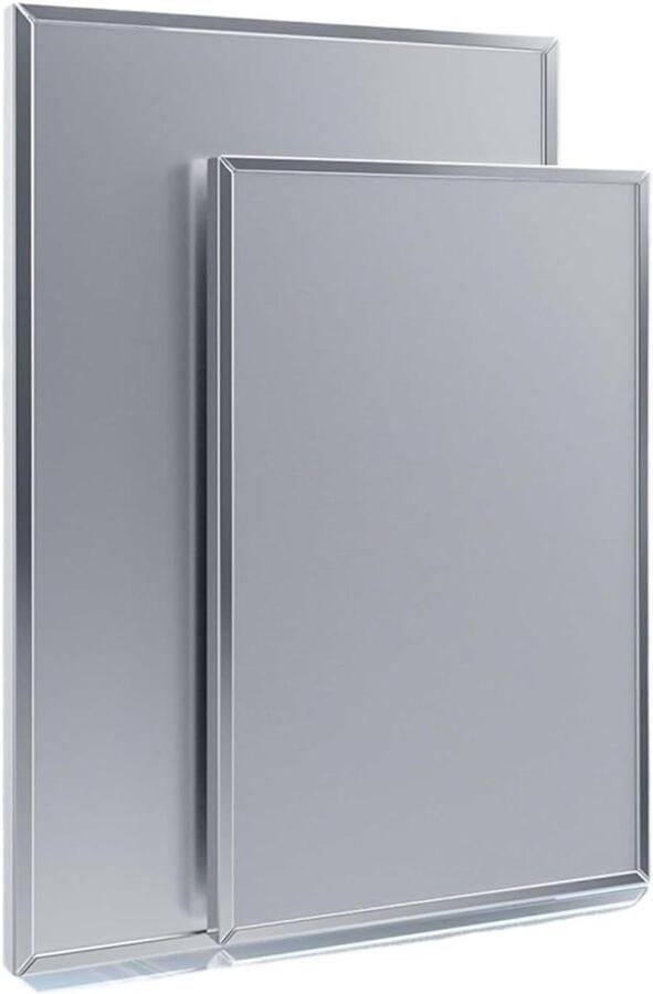 Warmtepaneel Keuken Hitteschild Isolatieplaat Bescherming Kookplaat Roestvrij Staal 20x20 cm Zilver