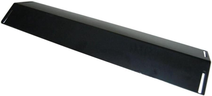 Warmteplaat Grill Grillplaat Hitteplaat Barbecue Reparatie Porselein Staal 41.9 x 10.2 cm Zwart