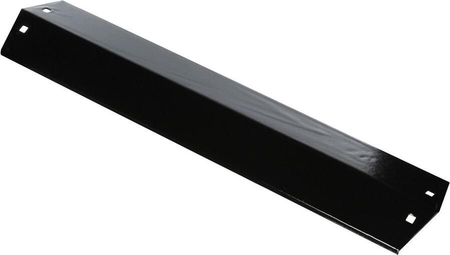 Warmteplaat Grill Grillplaat Vervanging Barbecue Onderhoud Porselein Staal 18.9 x 3.9 inch Zwart