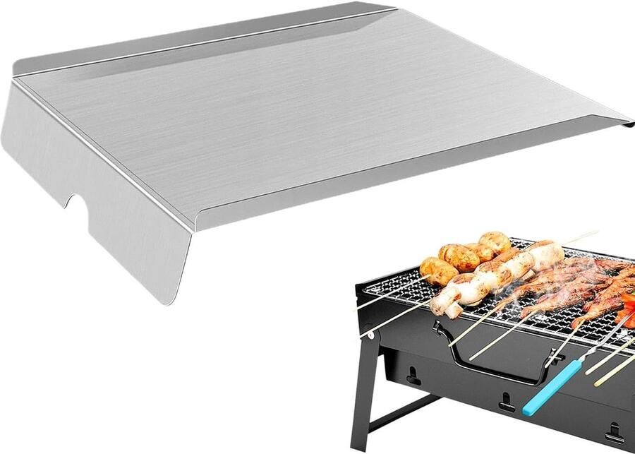 Warmteplaten Grill Onderdelen BBQ Reparatie Roestwerend RVS 54.79 cm Zilver