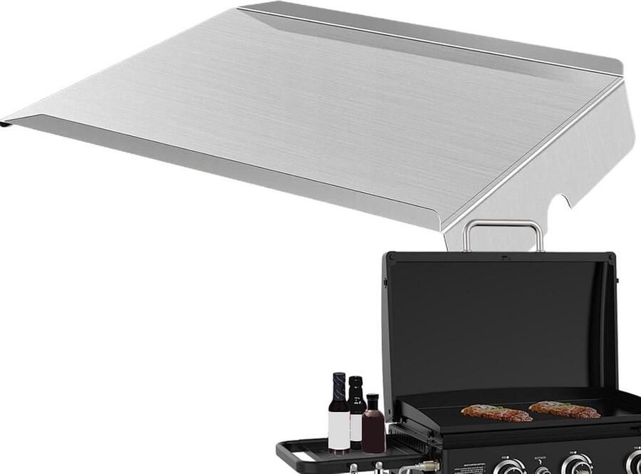 Warmteplaten Grill RVS Baffle Gelijkmatige Hitte Roestvrij Staal 5479 cm Zilver