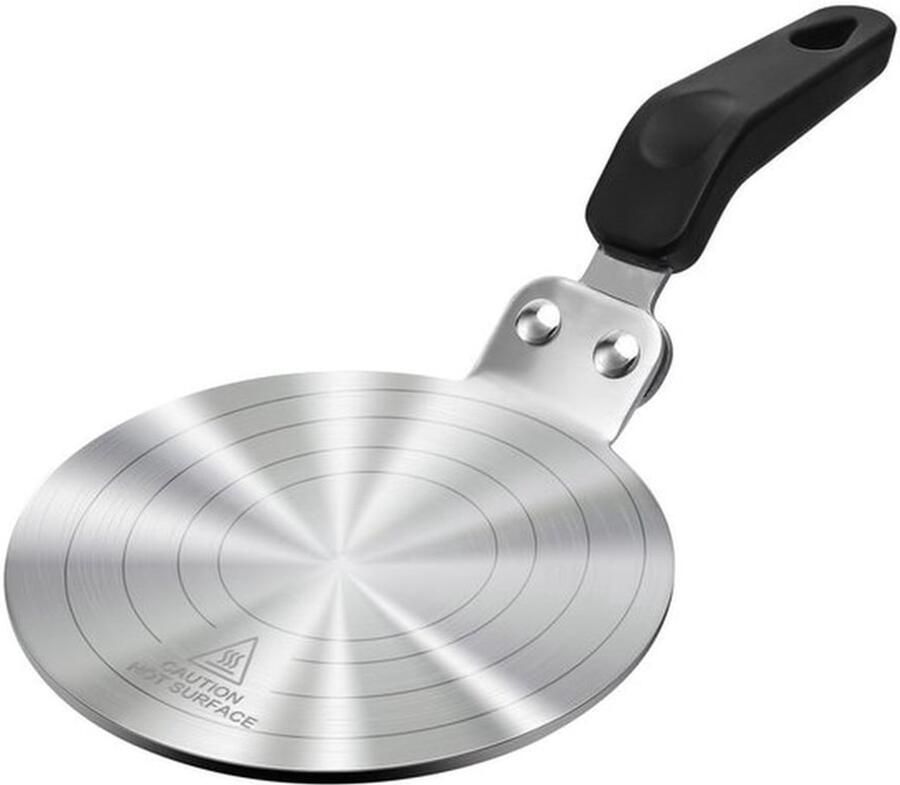 Warmteverdeler geschikt voor mokapotten geschikt voor alle soorten kookplaten inclusief inductiekookplaten met een diameter van 13 cm
