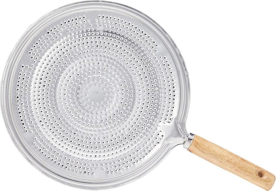 Warmteverdeler Hitteplaat Gelijkmatig koken Hittebestendig handvat 20 cm Zilver