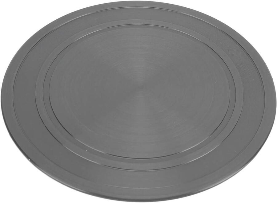 Warmteverdeler Kookplaat Inductie Diffuser Gelijkmatig Verwarmen 4mm Dik Aluminium 20 cm Diameter Zilverkleurig