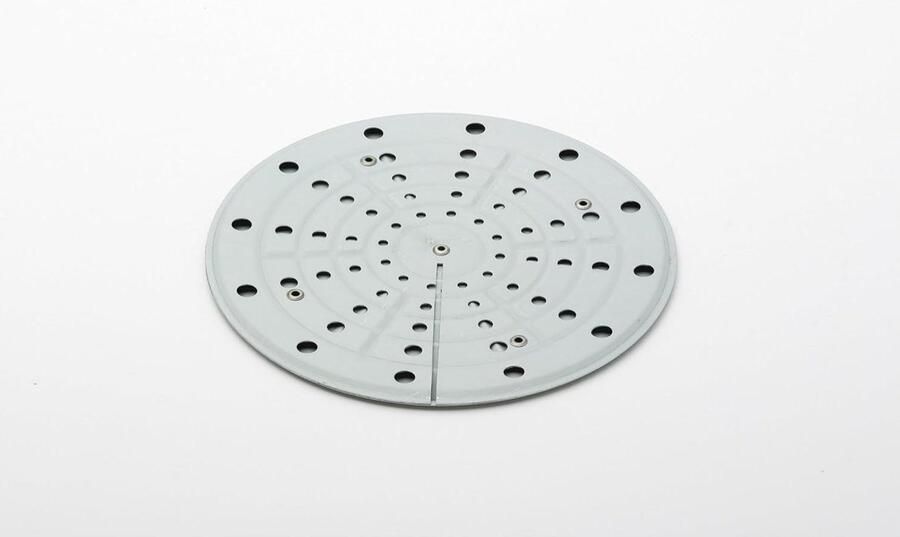 Warmteverdeler Plaat Gasfornuis Accessoire Gelijkmatig Koken Roestvrij Staal 16 x 16 x 1 cm Zilver