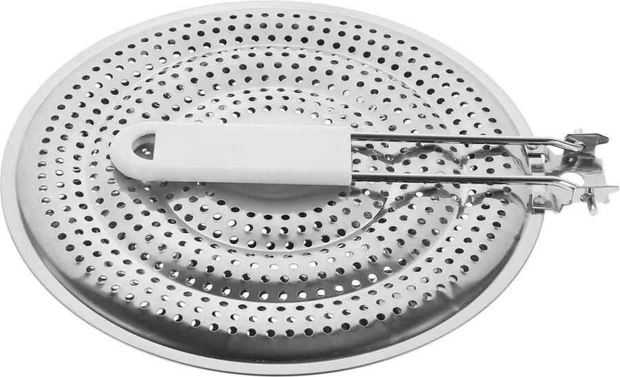 Warmteverdeler Plaat Wokring Onderzetter Koken Voorkomen Roestvrij Staal 180 Gram Zilver
