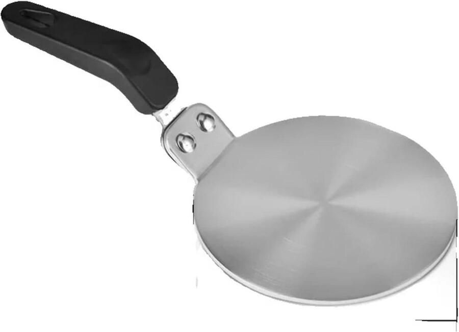 Warmteverdelerplaat Inductie Adapter Gelijkmatig Koken Roestvrij Staal 1 Stuk Zilverkleurig