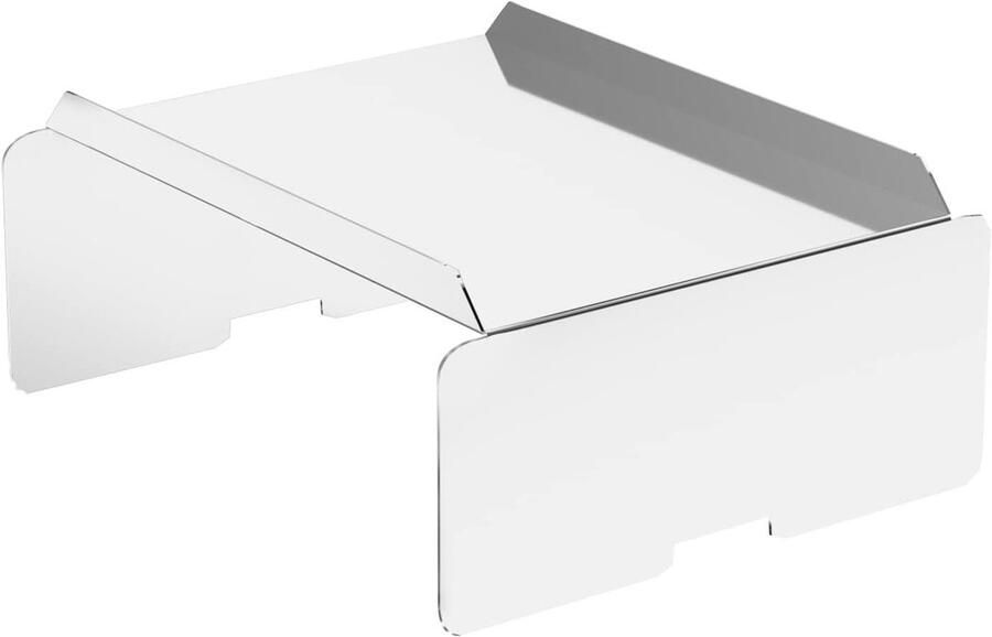 Warmteverspreider Grill Hitteplaat Diffuser Grill Temperatuur Regelen Roestvrij Staal Materiaal 13 1 8 x 11 Zilver