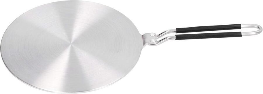Warmteverspreider Inductie adapter Gelijkmatig koken Roestvrij staal 24 cm Zilver