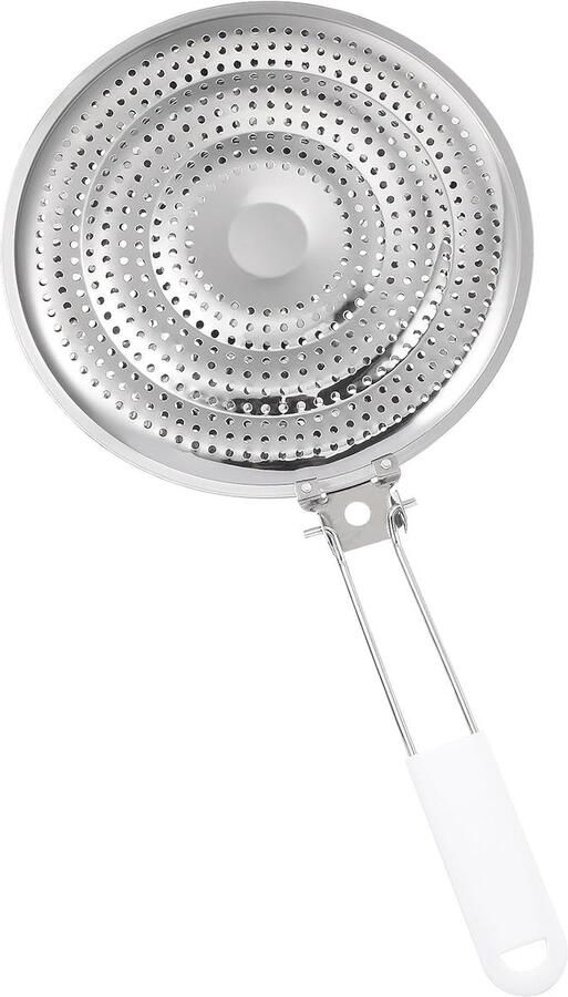 Warmteverspreider Kookplaat Inductie Diffusor Gelijkmatig Koken Roestvrij Staal 23 x 21 cm Zilver