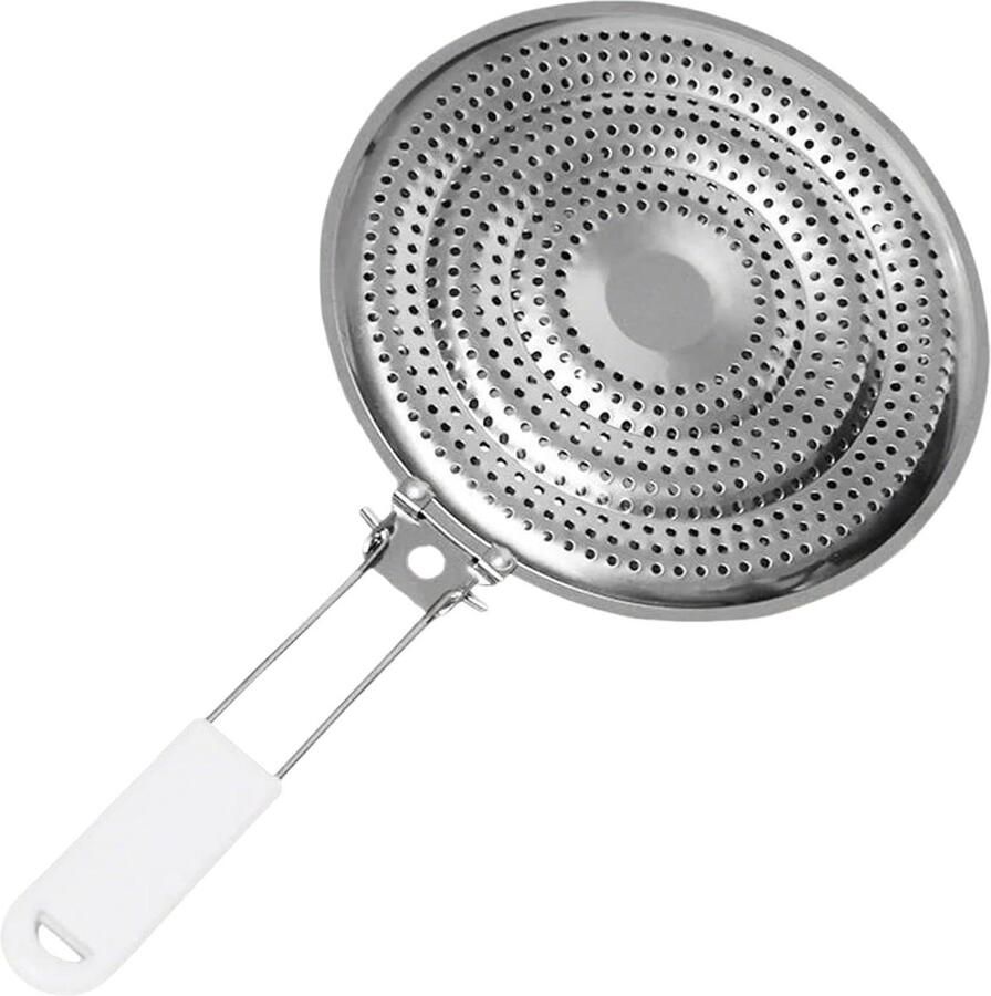 Warmteverspreider Kookplaat accessoire Gelijkmatig koken Roestvrij staal 20 cm breed Meerkleurig