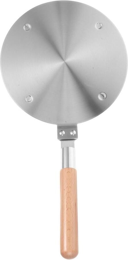 Warmteverspreider Plaat Inductie Adapter Gelijkmatig Koken Universeel Bruikbaar 24 cm Diameter Zilverkleurig
