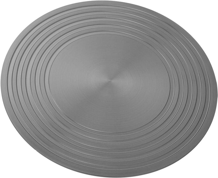 Warmteverspreider Plaat Kookplaat Accessoire Stabiel Koken Beschermt Pannen 25 cm Diameter Zwart