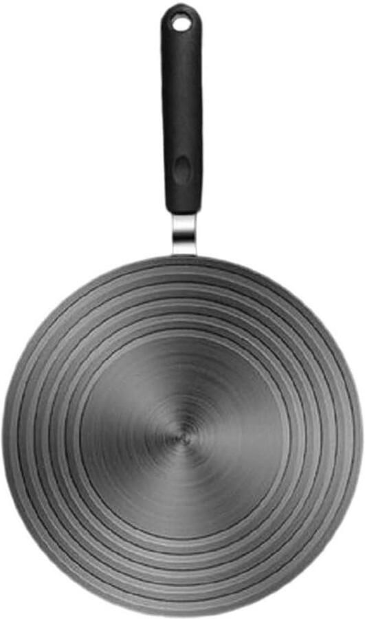 Warmteverspreider Plaat Kookplaat Adapter Gelijk Koken Antislip Ontwerp 28 cm Zwart
