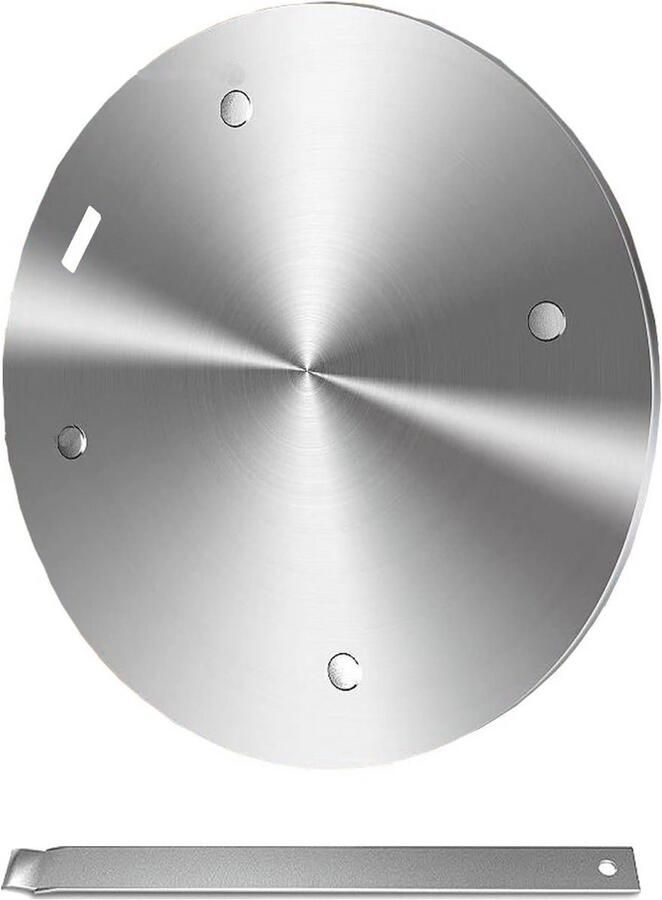 Warmteverspreiderplaat 28CM voor Inductiekookplaten Kookaccessoire voor Gelijkmatige Warmteverspreiding