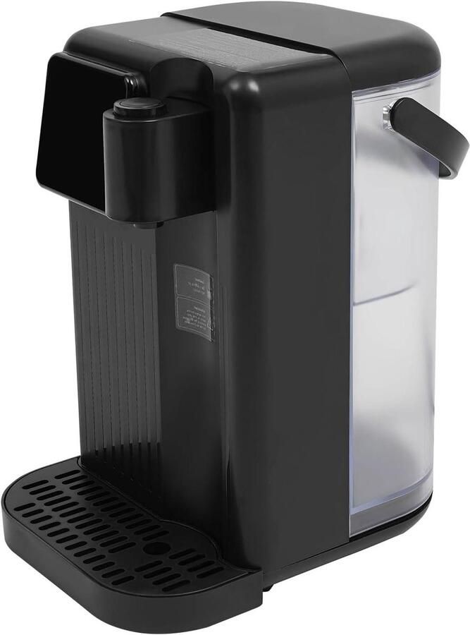 Warmwaterdispenser Directe waterkoker Snel water verwarmen Instelbare temperatuur 3 liter Zwart