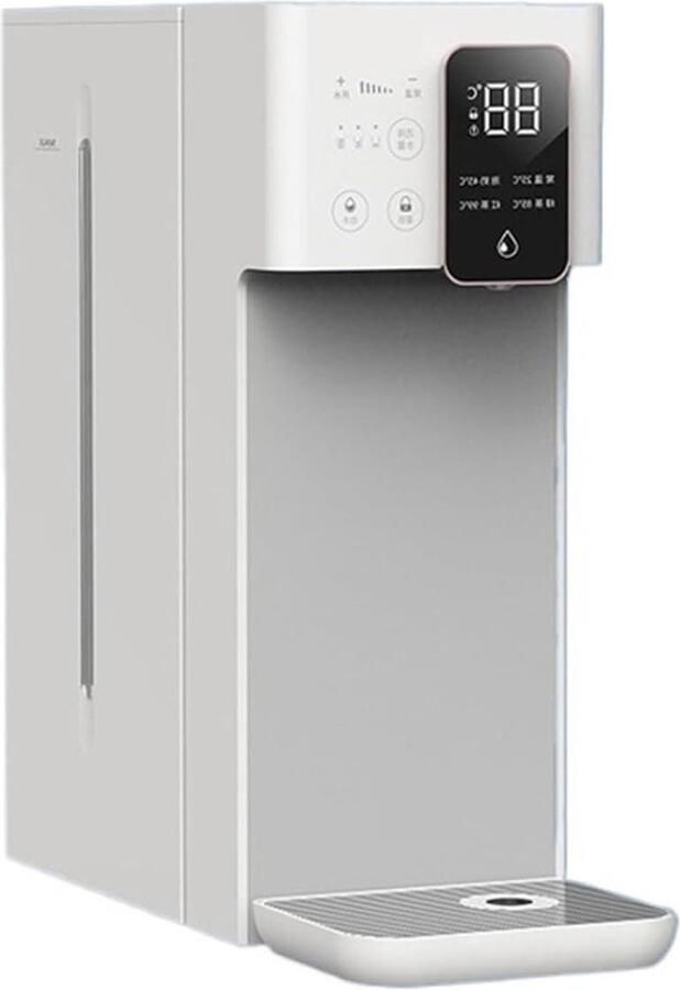 Warmwaterdispenser Heetwaterapparaat Waterkoker Direct Heet Water 3L Tank 25-99℃ Instelbaar Grijs