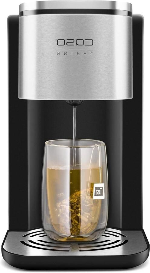 Warmwaterdispenser Heetwaterkraan Dranken Bereiden Direct Warm Water 22 Liter Zwart RVS