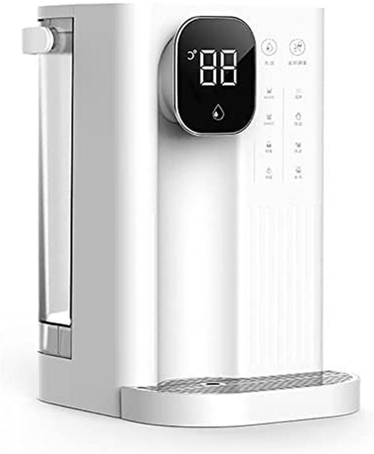 Warmwaterdispenser Heetwaterkraan Kokendwaterkraan Direct Warm Water Antibactierieel Reservoir 3 Liter Wit