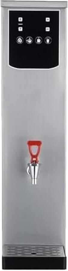 Warmwaterdispenser Heetwaterkraan Snel water verwarmen Digitale temperatuurregeling 25 liter per uur Zilver