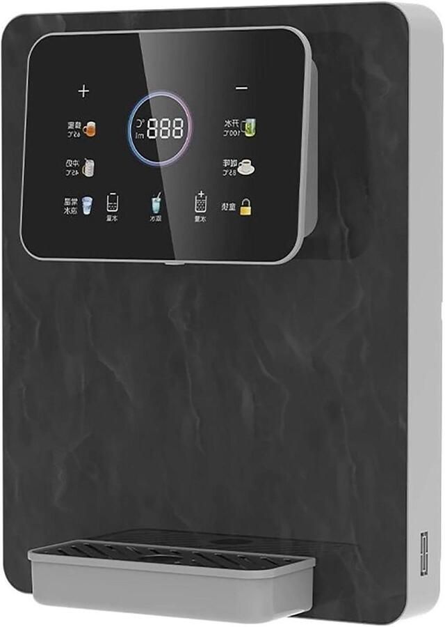 Warmwaterdispenser Heetwaterkraan Waterdispenser Direct Warm Water Kinderslot Touchscreen Instelbaar Volume Wit
