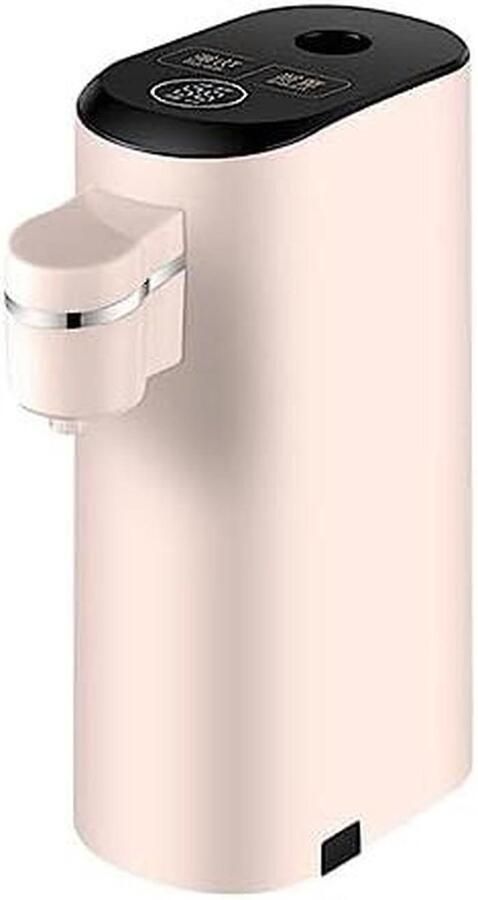 Warmwaterdispenser Mini Waterkoker Direct Heet Water 3 Seconden Opwarmtijd Compact Ontwerp Roze