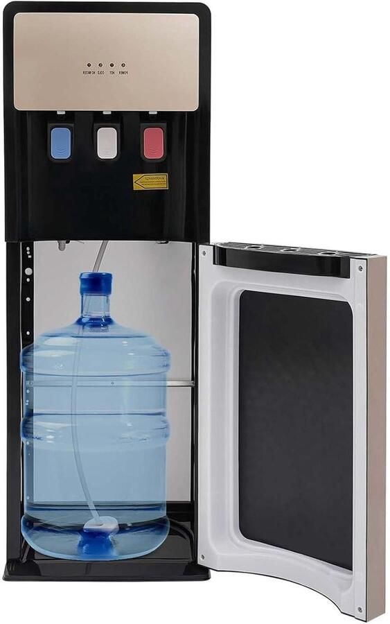 Water Dispenser Drank Koeler Direct Drinken Onderladen Zonder Tillen 93 cm Hoog Goud