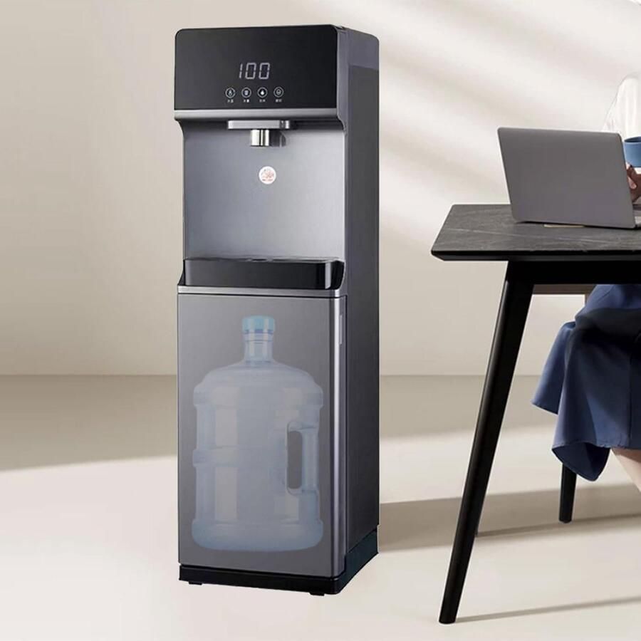 Water Dispenser Drankfontein Direct Drinken Kinderveiligheidsslot 31x33x102cm Wit