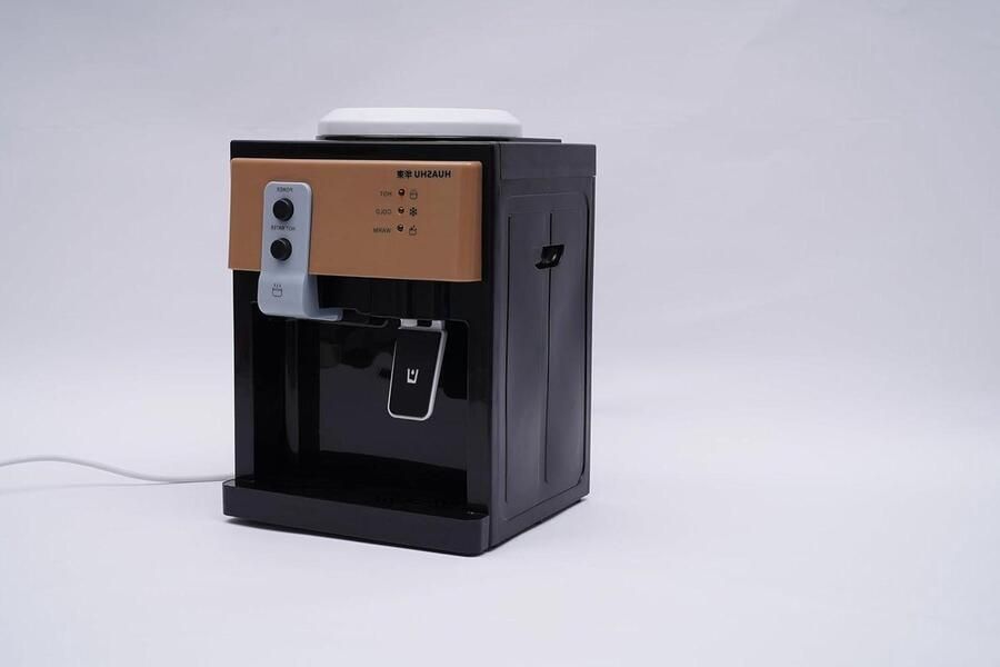 Water Dispenser Waterkoeler Waterkoker Direct Drinken Koelen en Verwarmen 360 x 240 x 270 mm Zilver