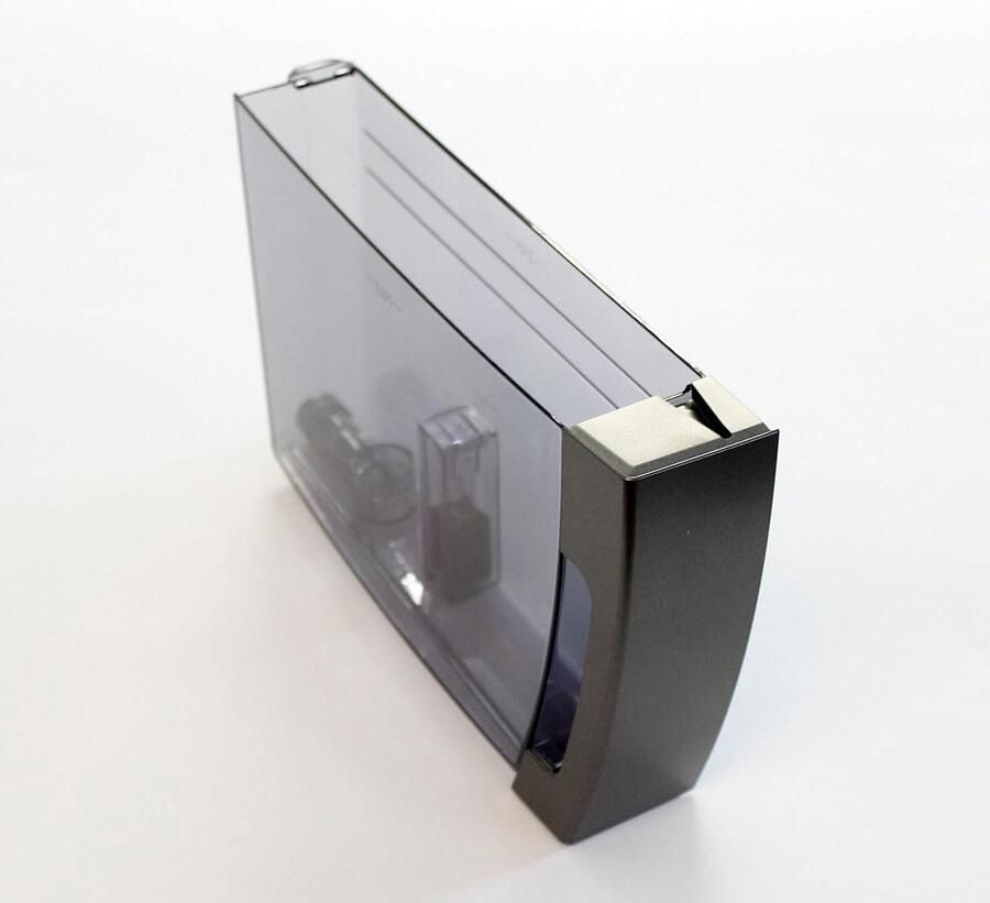 Water tank met handvat Reservoir koffiemachine Koffiezetten Specifiek voor Magnifica S Smart Niet gespecificeerd Titanium zwart