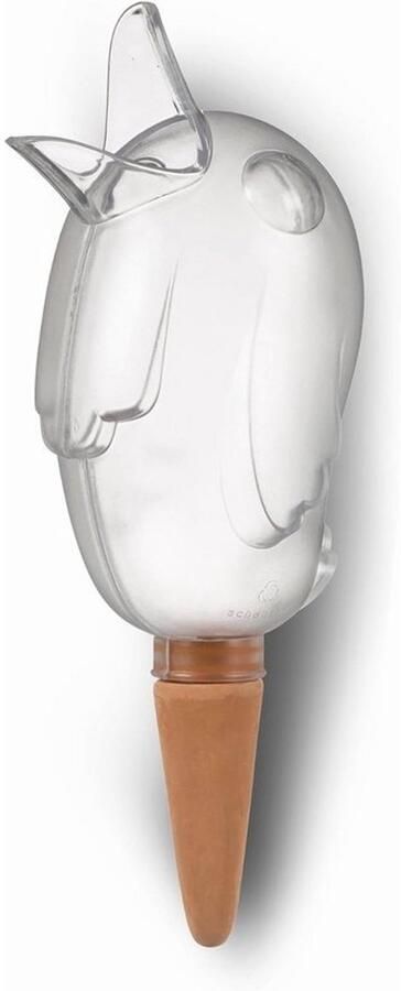 Waterboiler van kunststof Helder en transparant 1 liter 33 cm hoog