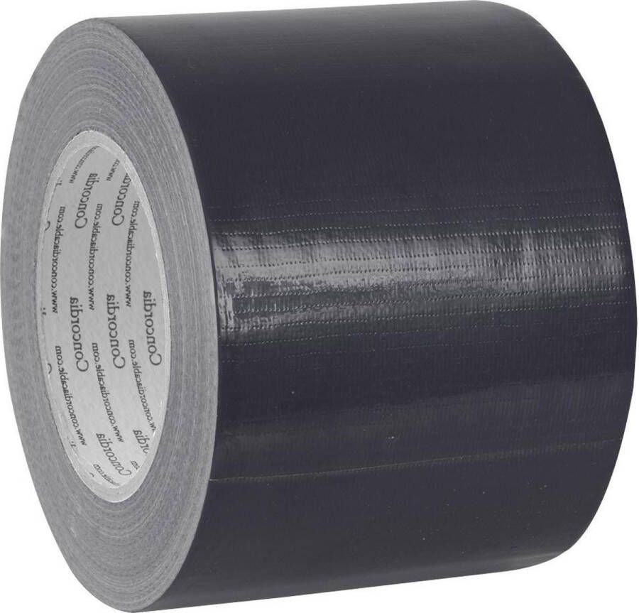 Waterdichte AGT100X50BLK Gaffer Tape 100mm x 50m Zwart Voor Professioneel Gebruik