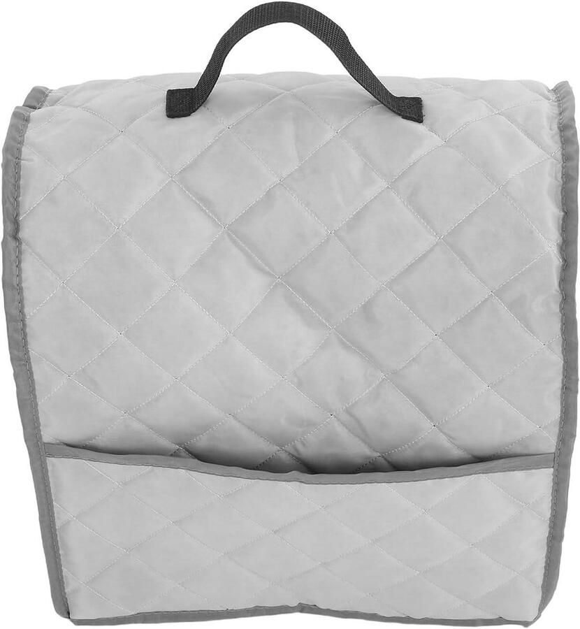 Waterdichte Mixerhoes Keukenapparaat Cover Apparaat Beschermen Met Handvat 35x35x24 cm Grijs