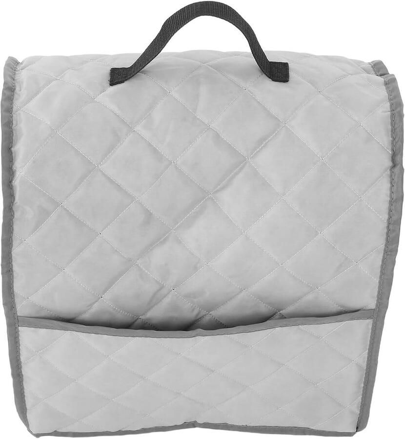 Waterdichte Mixerhoes Keukenmachine Afdekhoes Aanrecht Beschermen Met Handvat 35x35x24 cm Grijs