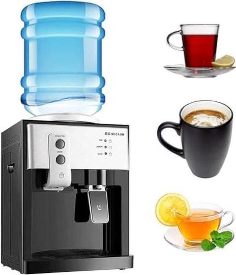 Waterdispenser aanrecht Koeler warmer Drinken verfrissen Drie temperatuurstanden 36 cm hoog Wit