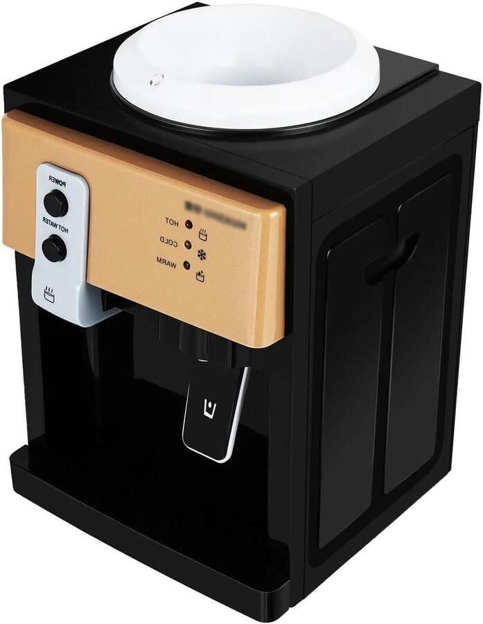 Waterdispenser Bovenlader Waterkoeler Waterfontein Dagelijks Drinken Stil Geluidsarme Werking 8.6x10.6x14.5 inch Wit