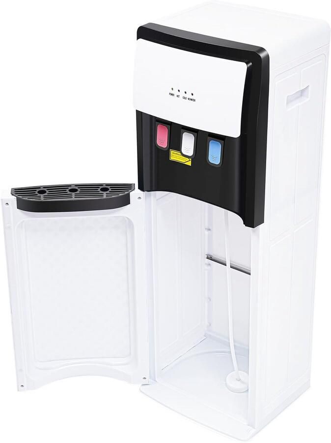Waterdispenser Drankkoeler Drinken Tappen Onderlader Model 3 Temperaturen Wit