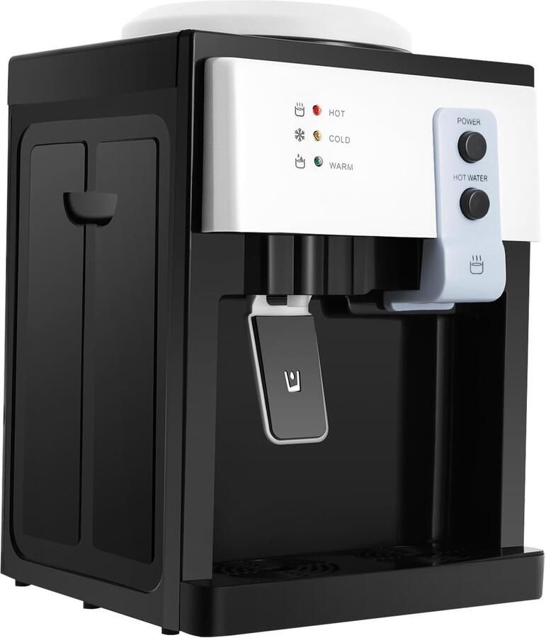 Waterdispenser Warm Koud Drankmachine Direct Drinken Efficiënt Koelen Verwarmen 18.9 Liter Capaciteit Wit