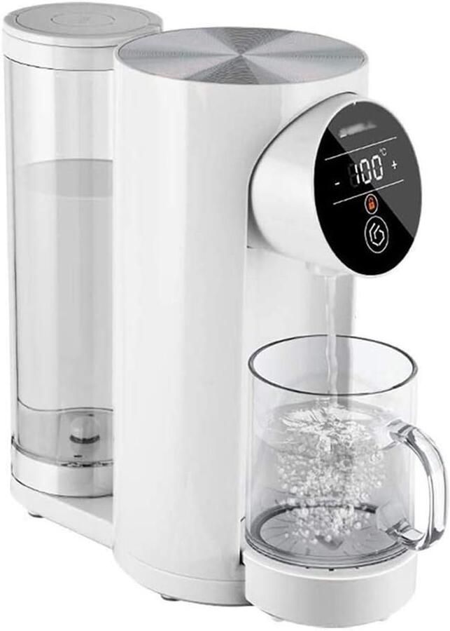 Waterdispenser Heetwaterkraan Direct Warm Water Instelbare Temperatuur 1.2 Liter Wit