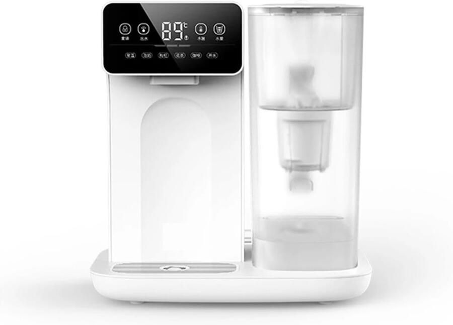 Waterdispenser Heetwaterkraan Direct Warm Water Keramische Verwarming 20x20x30 cm Wit