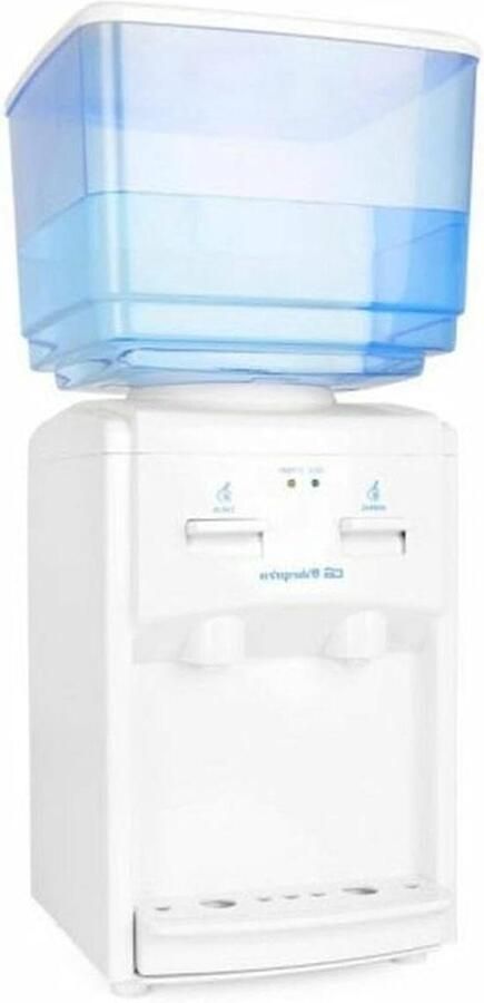 Waterdispenser Koeler Drankautomaat Drinken Verfrissen Uittrekbaar Druppelvak 7 Liter Wit