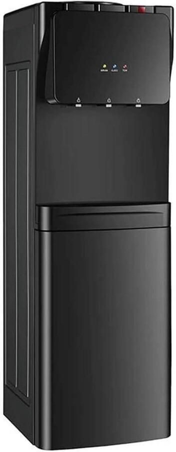 Waterdispenser met Koelkast Fleskoeler Warm Koud Drinken Verkoelen Verwarmen Compressor Koeling Stille Werking